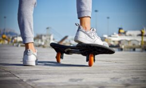 skateboard feet shoes